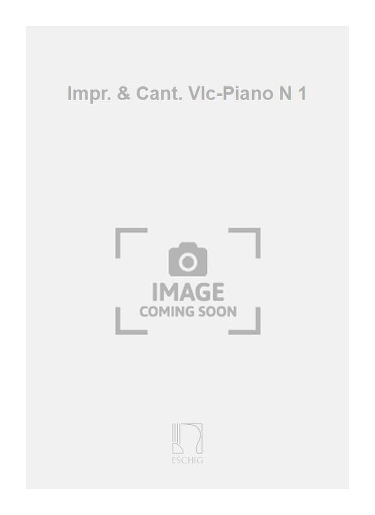 Impr. & Cant. Vlc-Piano N 1